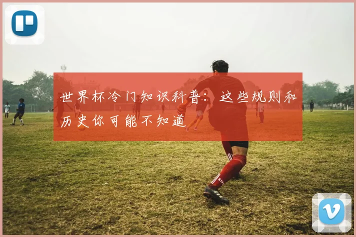世界杯冷门知识科普：这些规则和历史你可能不知道
