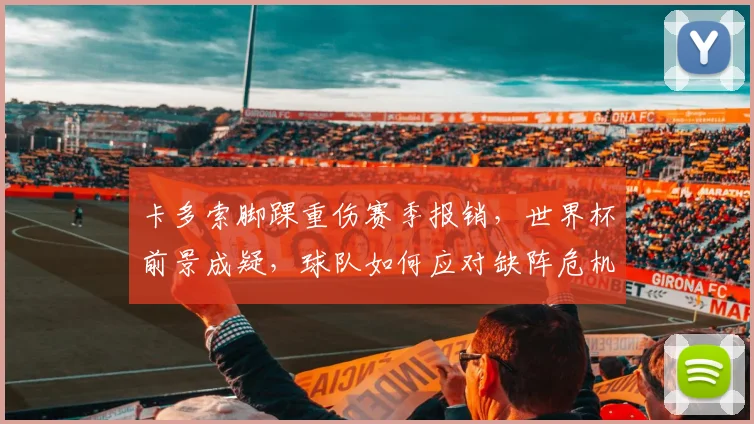 卡多索脚踝重伤赛季报销，世界杯前景成疑，球队如何应对缺阵危机？